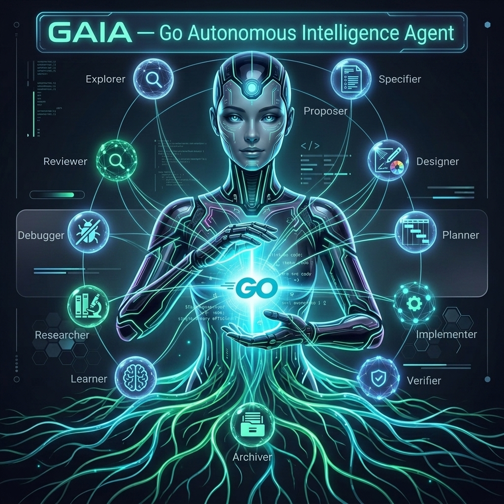 GAIA — Go Autonomous Intelligence Agent